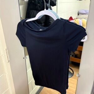 Frankee & Skylarr Navy Blue Top